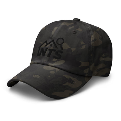 NTS Multicam dad hat - Black