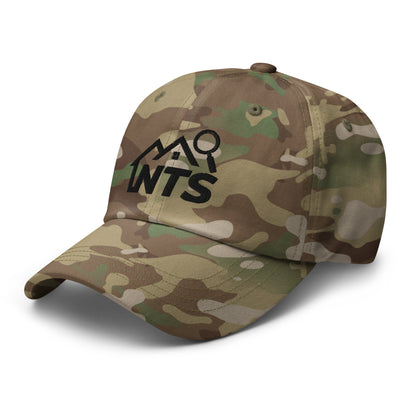NTS Multicam dad hat - Black