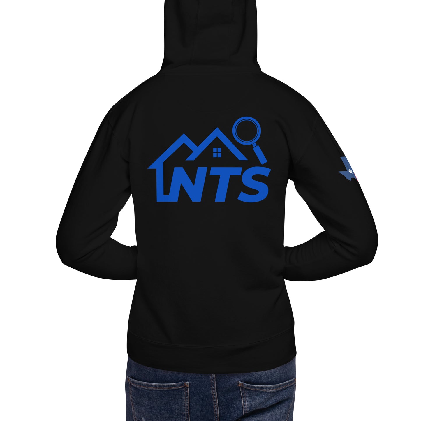 NTS Hoodie with Texas Flag