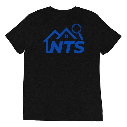 NTS Short sleeve t-shirt tri-blend fabric Front and Back